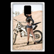 Coque Blackberry Passport Moto cross sexy 
