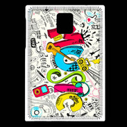 Coque Blackberry Passport Graffiti Musique