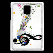 Coque Blackberry Passport Farandole de notes de musique 1