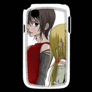 Coque LG L40 Cute Boy and Girl