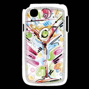 Coque LG L40 cocktail en dessin