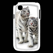 Coque LG L40 Tigre blanc
