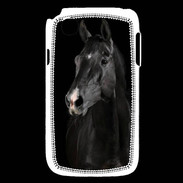 Coque LG L40 Cheval noir