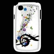 Coque LG L40 Farandole de notes de musique 1