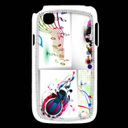 Coque LG L40 Abstract musique