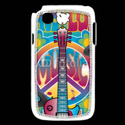 Coque LG L40 Peace love music 3