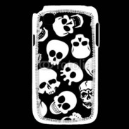 Coque LG L40 Fond tête de mort 2