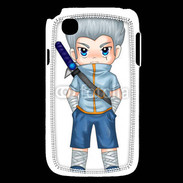 Coque LG L40 Chibi style illustration of a superhero 2