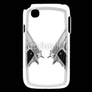 Coque LG L40 Double flingue