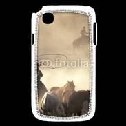 Coque LG L40 Cowboys et chevaux