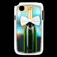 Coque LG L40 Bouteille de champagne avec noeud