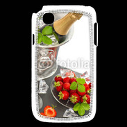 Coque LG L40 Champagne et fraises