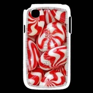 Coque LG L40 Bonbons rouges et blancs