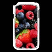 Coque LG L40 fruits rouges