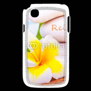 Coque LG L40 Fleurs relax