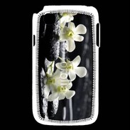 Coque LG L40 Orchidée blanche Zen 11