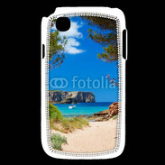Coque LG L40 Vue de la mer bleue 10