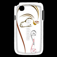 Coque LG L40 Illustration cheval 5
