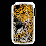 Coque LG L40 Léopard avec son petit 15