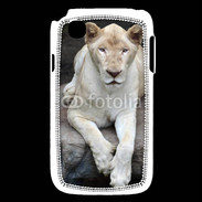 Coque LG L40 Lionne albinos 100