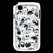 Coque LG L40 Multi visages