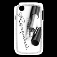 Coque LG L40 Respect en écriture