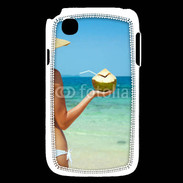 Coque LG L40 Cocktail noix de coco sur la plage 5