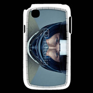 Coque LG L40 homme avec casque de moto