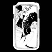 Coque LG L40 Chanteuse de Jazz