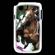 Coque LG L40 Saut d'obstacle Equitation