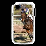 Coque LG L40 Parcours complet Equitation