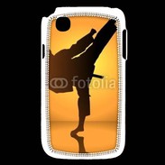 Coque LG L40 Silhouette de karatéka