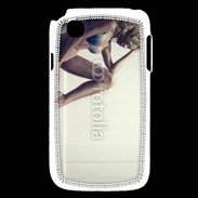 Coque LG L40 Femme sexy pensante en lingerie