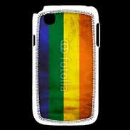 Coque LG L40 Drapeau gay vintage