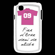 Coque LG L40 Demi de mêlée Bonus offensif-défensif Blanc