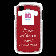 Coque LG L40 Demi d'ouverture Bonus offensif-défensif Rouge