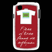 Coque LG L40 Femme de rugbyman Bonus offensif-défensif Rouge