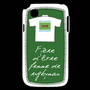 Coque LG L40 Femme de rugbyman Bonus offensif-défensif Vert
