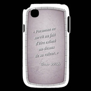 Coque LG L40 Survie valeur Rose Citation Oscar Wilde