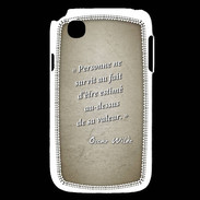 Coque LG L40 Survie valeur Sepia Citation Oscar Wilde