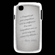 Coque LG L40 Sympathiser Gris Citation Oscar Wilde