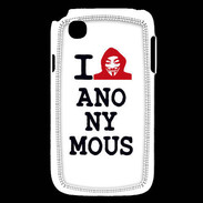 Coque LG L40 I love anonymous