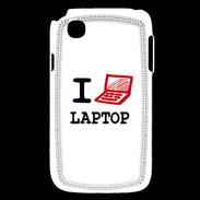 Coque LG L40 I love Laptop