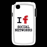 Coque LG L40 I love Social Net