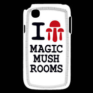 Coque LG L40 I love Mushrooms