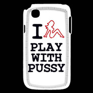Coque LG L40 I love Play Pussy
