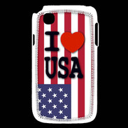 Coque LG L40 I love USA 3