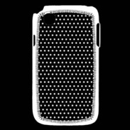 Coque LG L40 pois noir & blanc