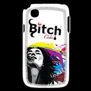 Coque LG L40 Bitch cola et fille