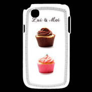 Coque LG L40 Cupcake lui et moi PR